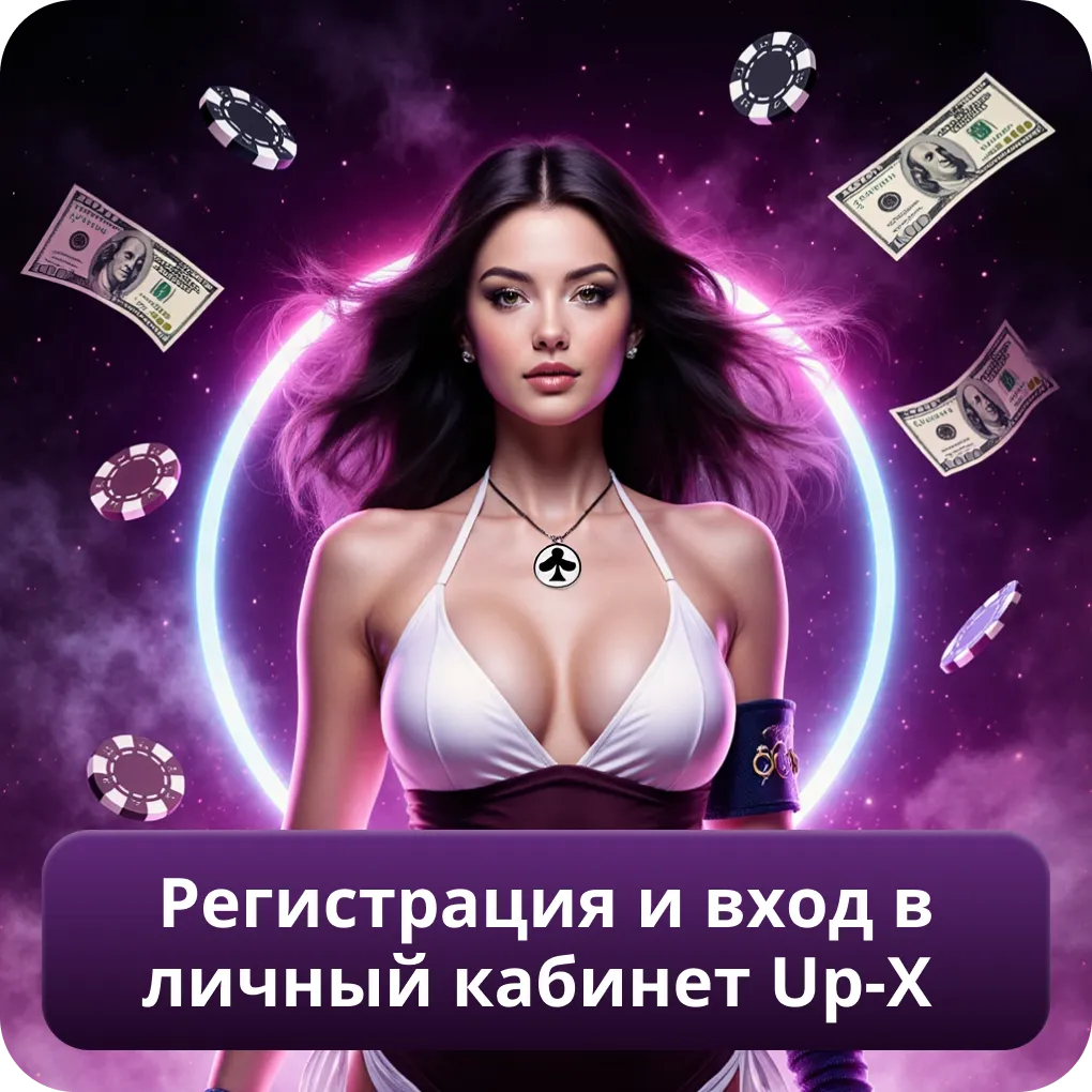 Регистрация и вход в личный кабинет Up-X